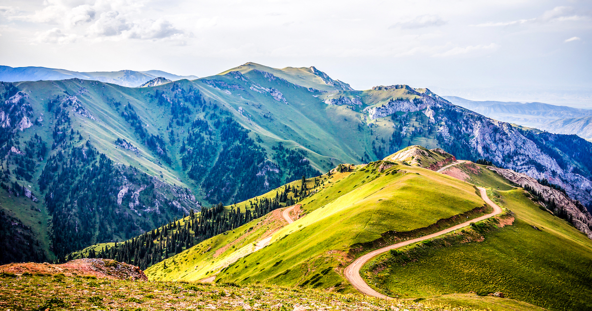 Path in Mountains